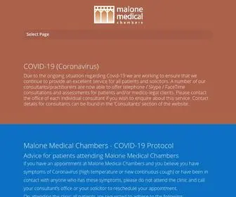 Malonemedicalchambers.com(Malone Medical Chambers) Screenshot