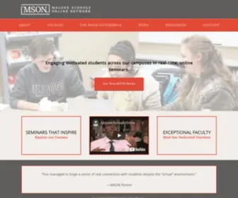 Maloneschoolsonline.org(Malone Schools Online Network) Screenshot