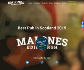 Malonesedinburgh.com(Malonesedinburgh) Screenshot