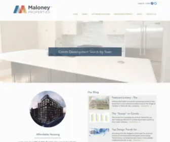 Maloneyrealestate.com(Maloney Properties Real Estate) Screenshot