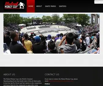 Maloofmoneycup.com(Responsive Joomla Template ZT Movie) Screenshot