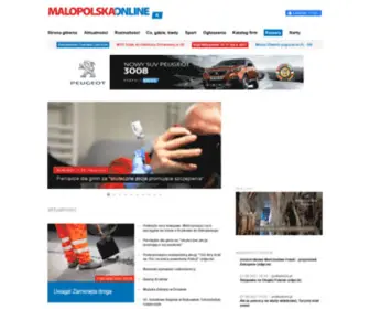 Malopolskaonline.pl(Małopolski Portal Informacyjny) Screenshot