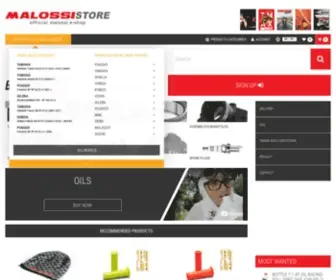 MalossiStore.eu(Il negozio online della Malossi. Tutto quel che serve per il tuo scooter) Screenshot