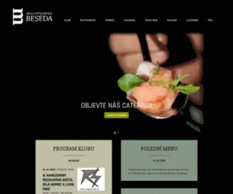 Malostranska-Beseda.cz(Úvodní stránka) Screenshot