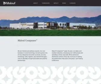 Maloufcompanies.com(Malouf Companies) Screenshot