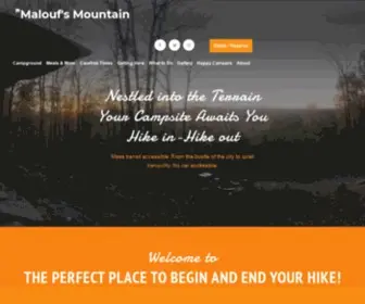 Maloufsmountain.com(Malouf's Mountain) Screenshot