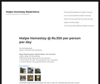 Malpehomestay.com(Malpehomestay) Screenshot