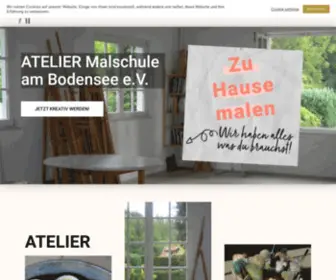 Malschule-AM-Bodensee.de(Und Zeichenunterricht) Screenshot