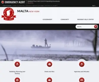 Malta-Town.org(Malta, NY) Screenshot