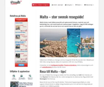 Malta.se(Stor svensk reseguide) Screenshot