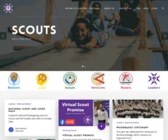 Maltascout.org.mt(The Scout Association of Malta) Screenshot