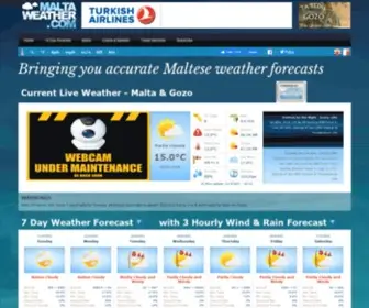 Maltaweather.net(New Page 1) Screenshot