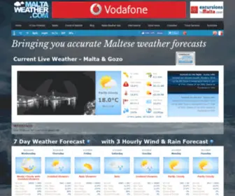 Maltaweather.org(Maltaweather) Screenshot