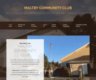 Maltbyclub.org(Maltby Community Club) Screenshot