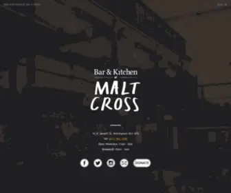 Maltcross.com(Malt Cross) Screenshot