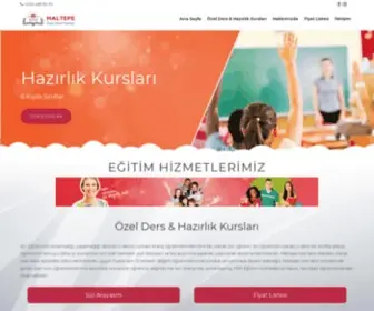 Maltepeozelders.com(Maltepe Özel Ders Merkezi) Screenshot