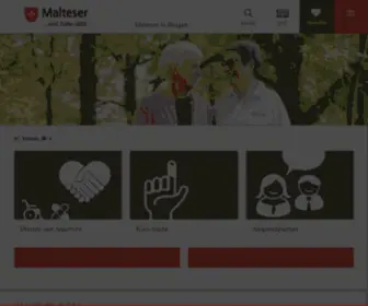 Malteser-Bingen.de(Malteser in Bingen) Screenshot