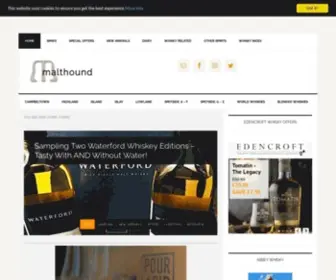 Malthound.co.uk(Whisky & Spirits Blog) Screenshot
