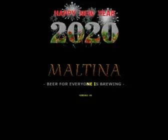 Maltina.com(Maltina beer) Screenshot