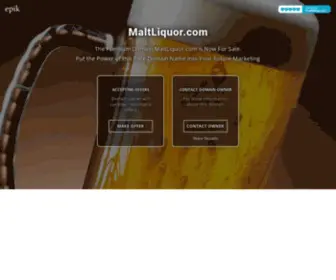 Maltliquor.com(Maltliquor) Screenshot