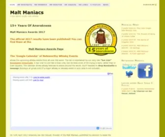 Maltmaniacs.net(Malt Maniacs) Screenshot