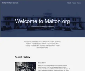 Malton.org(Malton) Screenshot