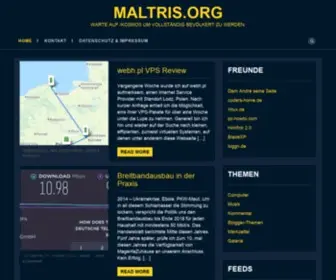 Maltris.org(Warte) Screenshot