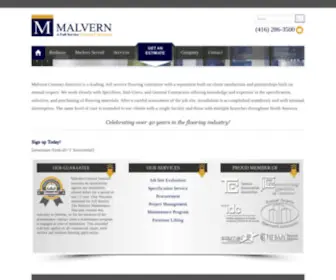 Malverncontract.com(Malvern Contract) Screenshot