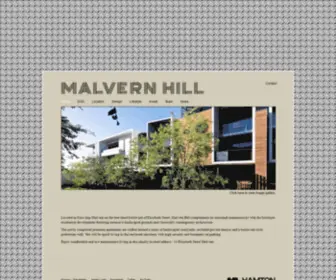 Malvernhill.net.au(Brand New Garden Apartments for Sale Melbourne) Screenshot