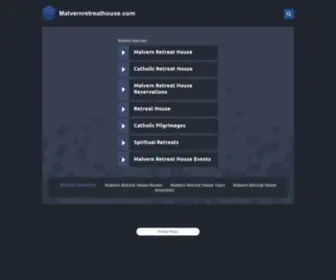 Malvernretreathouse.com(Malvernretreathouse) Screenshot