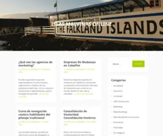 Malvinasonline.com.ar(Islas Malvinas Online) Screenshot