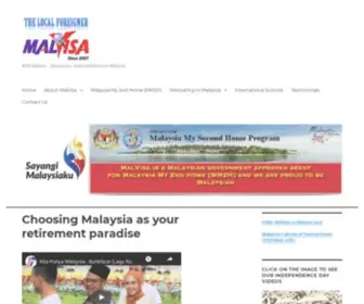 Malvisa.com(Why Malaysia) Screenshot