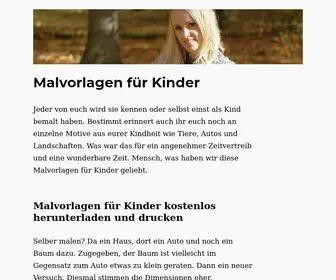 Malvorlagen-Seite.de(Kostenlose Ausmalbilder) Screenshot