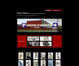 Malvy.com(Anne Malvy) Screenshot