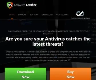 Malwarecrusher.com(Virus cleaner) Screenshot