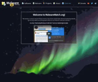 Malwarewatch.org(Malware Watch) Screenshot