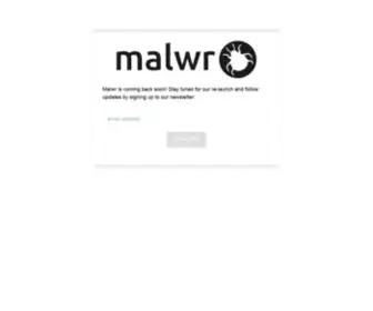 Malwr.com(Malwr) Screenshot