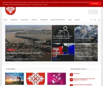 Malylapas.sk(Obec Malý Lapáš) Screenshot