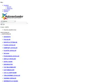 Malzemegonder.com(Sj Plus) Screenshot