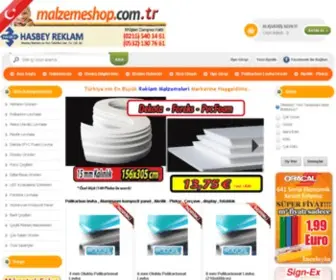 Malzemeshop.com.tr(Online sat) Screenshot