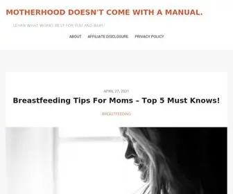 Mama-Knows-Best.com(Learn what works best for you and baby) Screenshot