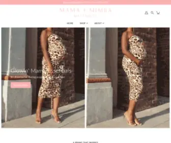 Mamaandmimba.com(Mama + Mimba Maternity) Screenshot