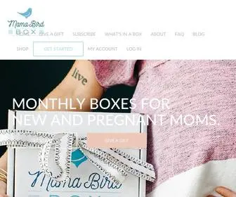 Mamabirdbox.com(Mama Bird Box) Screenshot