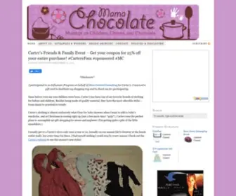 Mamachocolateblog.com(Mama Chocolate) Screenshot