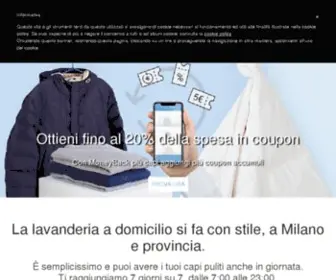 Mamaclean.it(Lavanderia a Domicilio a Milano e provincia) Screenshot