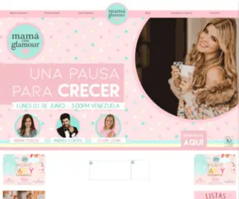 Mamaconglamour.com(Mama Glamour) Screenshot