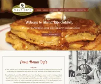 Mamadips.com(Traditional Southern Cooking) Screenshot