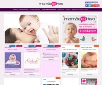 Mamaeeukero.com.br(Mamãe) Screenshot