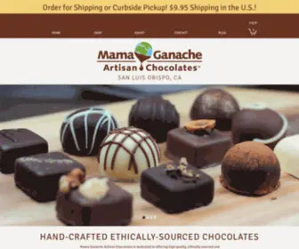 Mamaganache.com(Exceptionally Delicious Creations) Screenshot