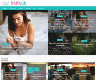 Mamaija.com.pl(Odzież ciążowa) Screenshot